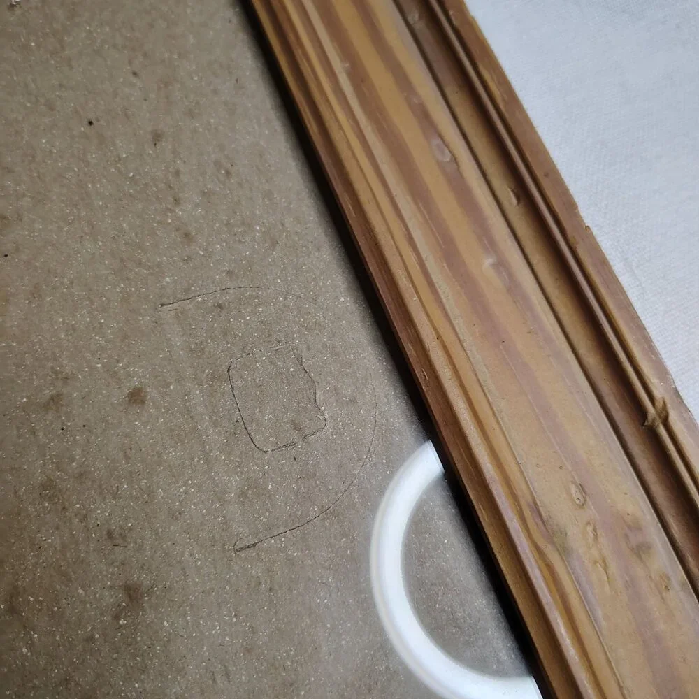 Rustic Wood 8x10 Picture Frame Natural Grain Look Wall Hanging Cottagecore Boho